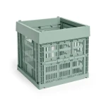 Skrzynka Colour Crate Cube Sage green HAY