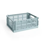 Skrzynka M Dusty Blue Colour Crate HAY