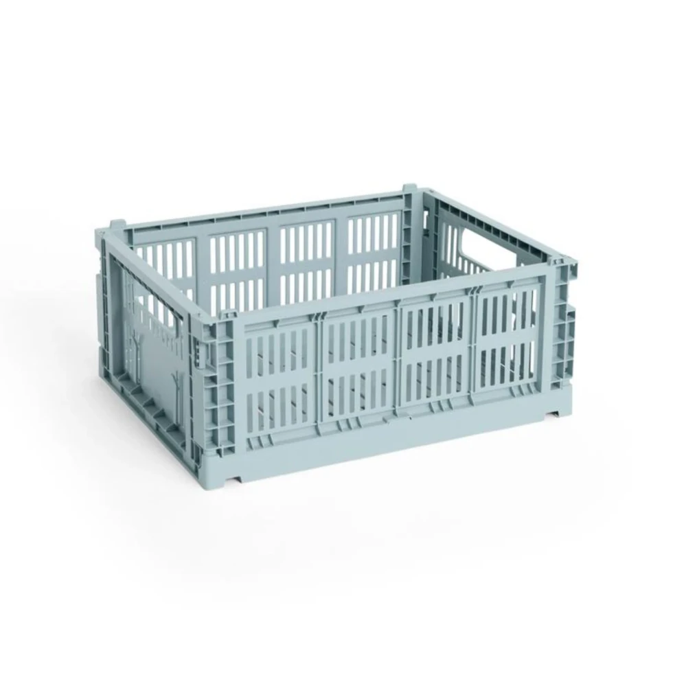Skrzynka M Dusty Blue Colour Crate HAY