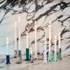 Świecznik Arcs Candleholder Large Mirror HAY