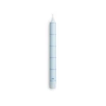 Świeca Pattern Candle Light blue with blue grid check HAY