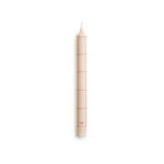 Świeca Pattern Candle Off white with red grid check HAY