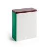 Pojemnik Tin Container XL Off White, burgundy and green HAY