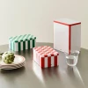 Pojemnik Tin Container S Green and off white HAY