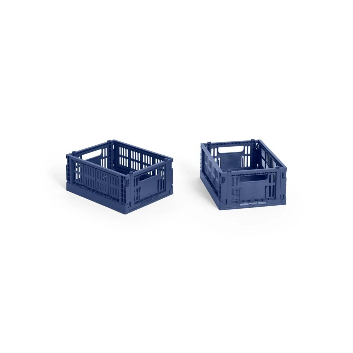 Zestaw 2 skrzynek Mini Dark Blue HAY