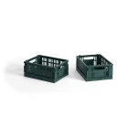 Zestaw 2 skrzynek Mini Dark Green HAY
