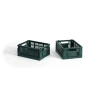 Zestaw 2 skrzynek Mini Dark Green HAY