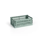 Skrzynka S Sage Green Colour Crate HAY