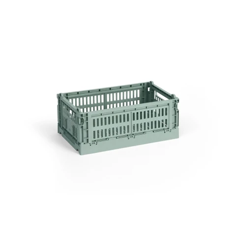 Skrzynka S Sage Green Colour Crate HAY