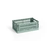 Skrzynka S Sage Green Colour Crate HAY