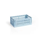 Skrzynka S Soft Blue Colour Crate HAY