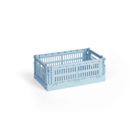 Skrzynka S Soft Blue Colour Crate HAY