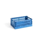 Skrzynka S Electric Blue Colour Crate HAY