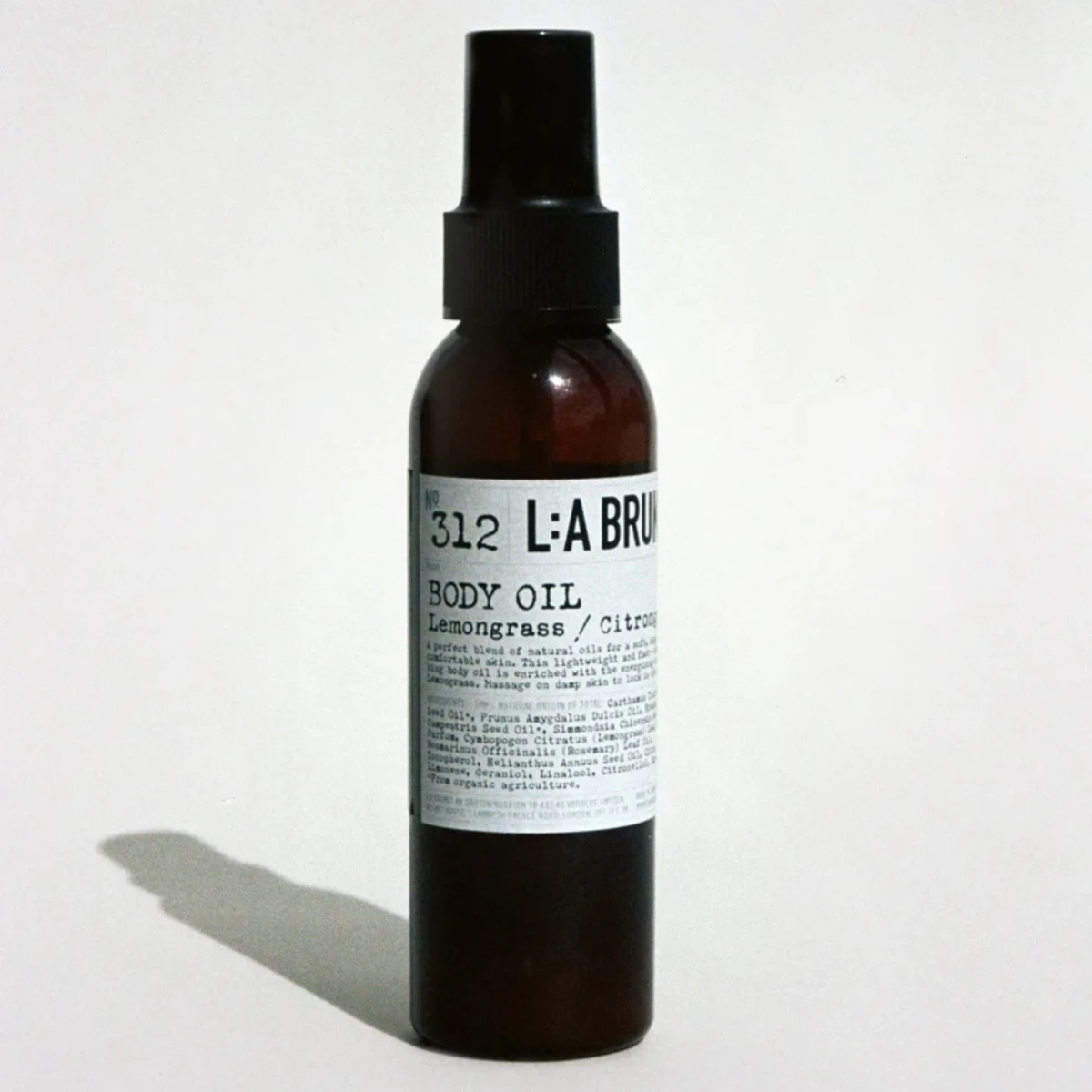 Olejek do ciała Nr 312 Trawa cytrynowa 120ml L:A BRUKET