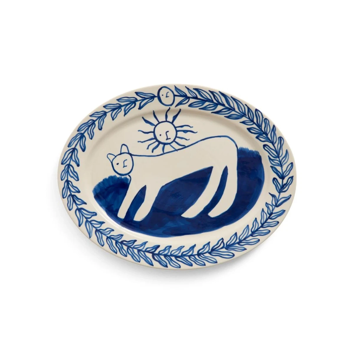 Półmisek La Pittura Oval Serving Platter Charlotte HAY