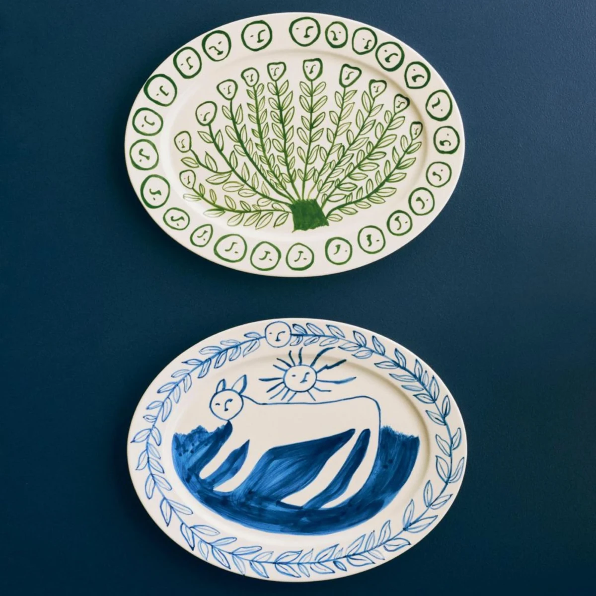 Półmisek La Pittura Oval Serving Platter Charlotte HAY