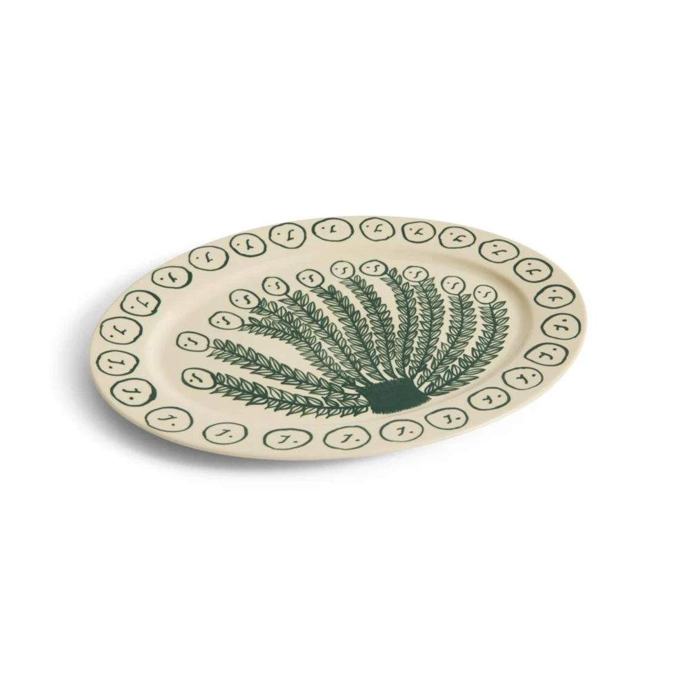 Półmisek La Pittura Oval Serving Platter Olive Grove HAY