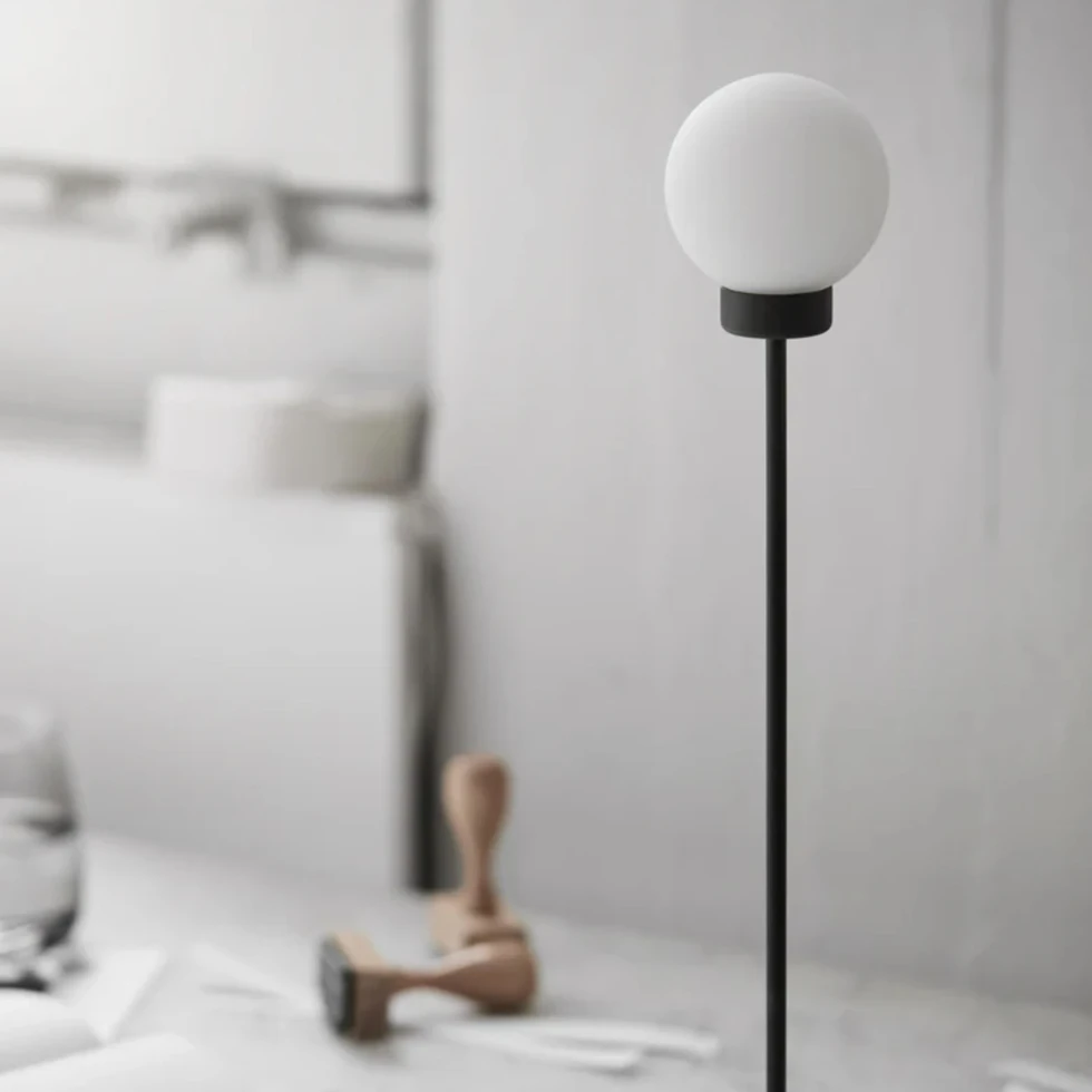 Lampa stołowa Snowball Black NORTHERN Lighting Lampa stołowa Snowball Black NORTHERN Lighting