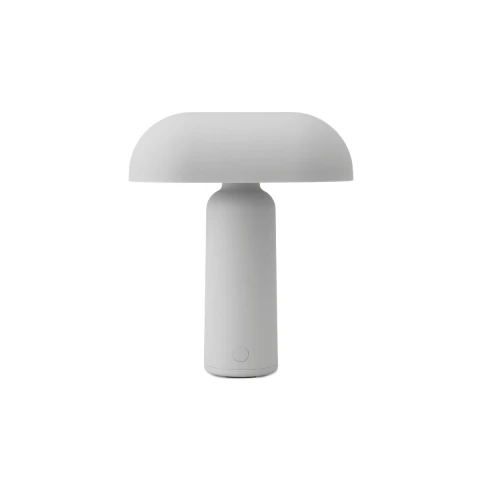 Lampa przenośnia Porta Normann Copenhagen w kolorze jasnoszarym