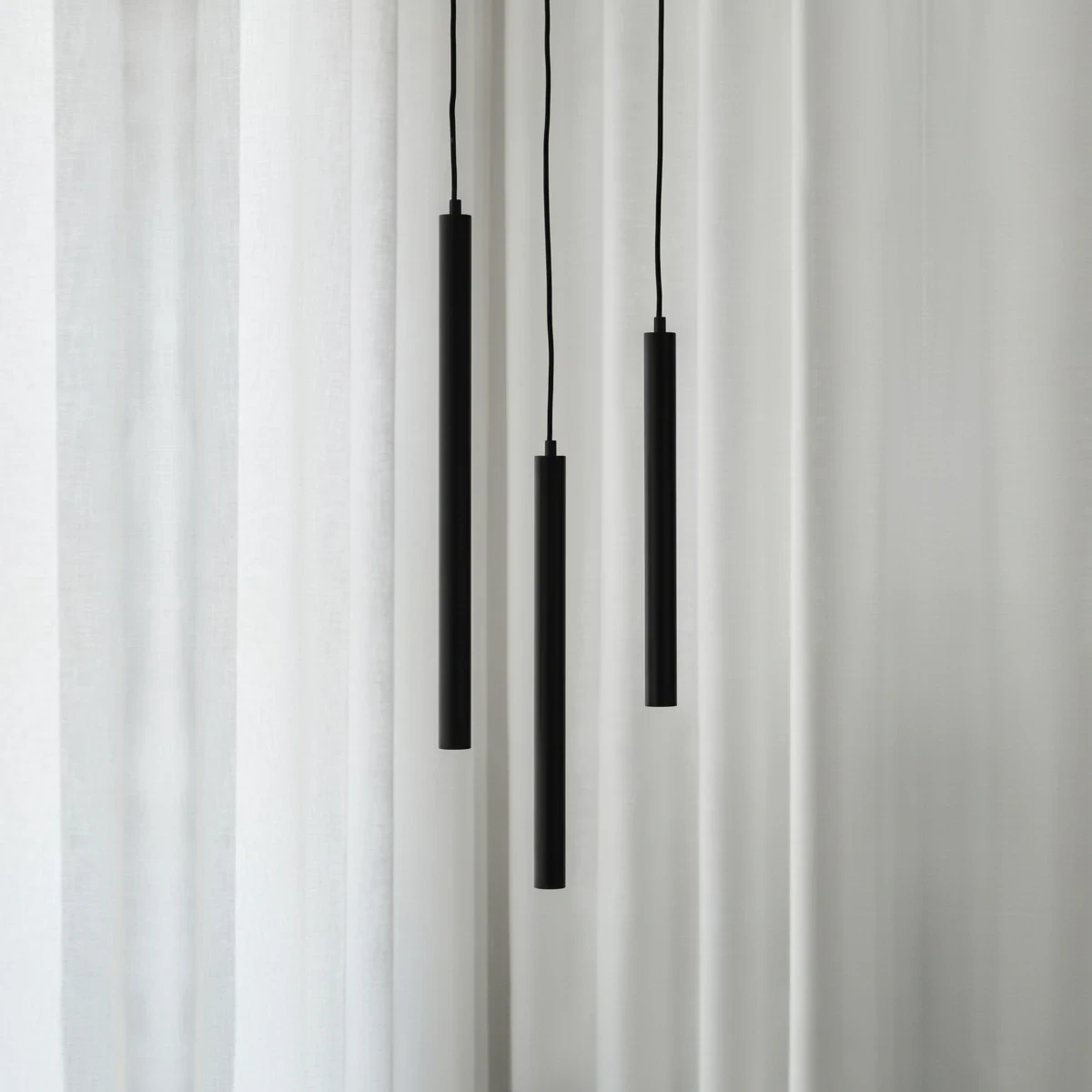 Lampa wisząca Pipe One Black 40 cm NORR11
