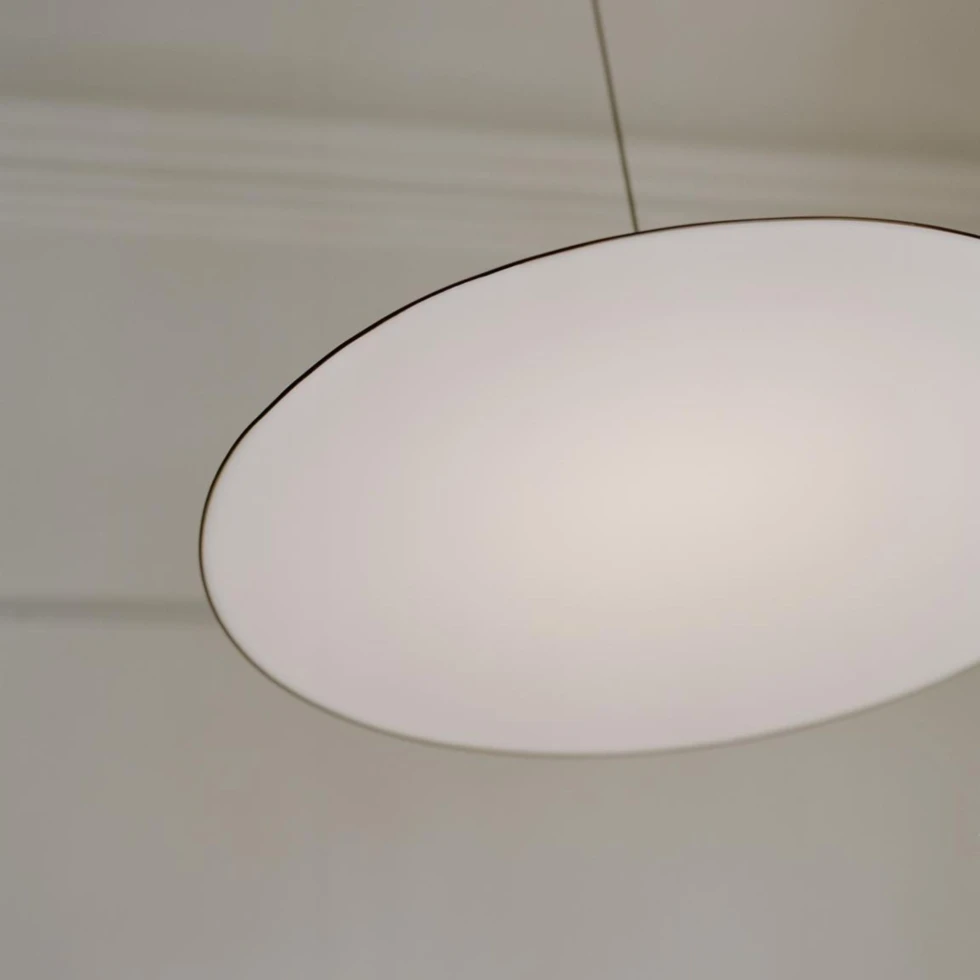 Lampa wisząca Brolly Ø70 Anodised Black New Works