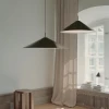 Lampa wisząca Brolly Ø70 Anodised Black New Works