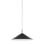 Lampa wisząca Brolly Ø70 Anodised Black New Works
