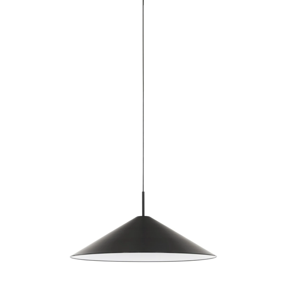 Lampa wisząca Brolly Ø70 Anodised Black New Works