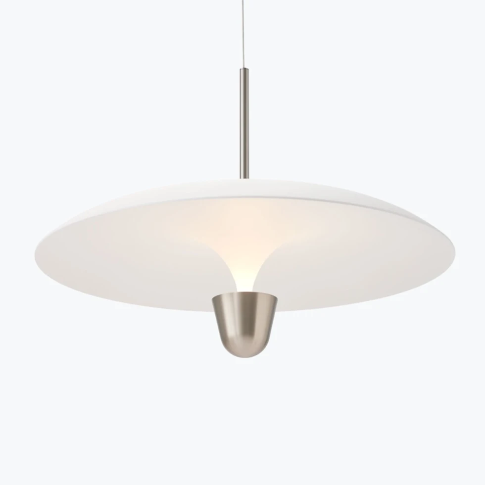 Lampa wisząca Kantarell Nickiel Ø55 New Works