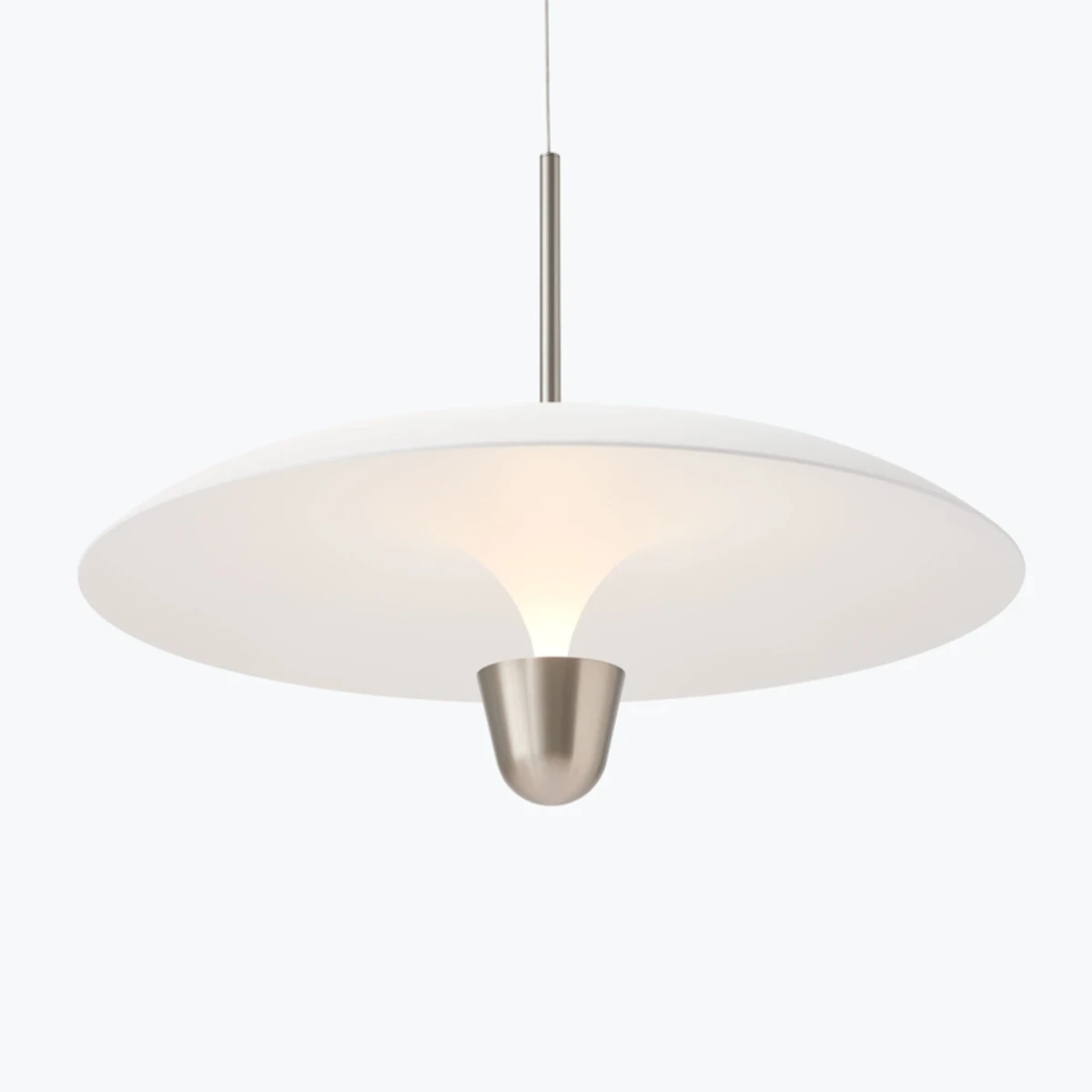 Lampa wisząca Kantarell Nickiel Ø55 New Works