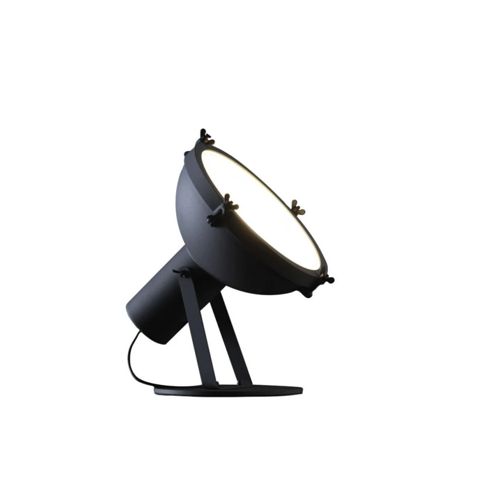 Czarna lampa Projecteur 365 Floor NEMO