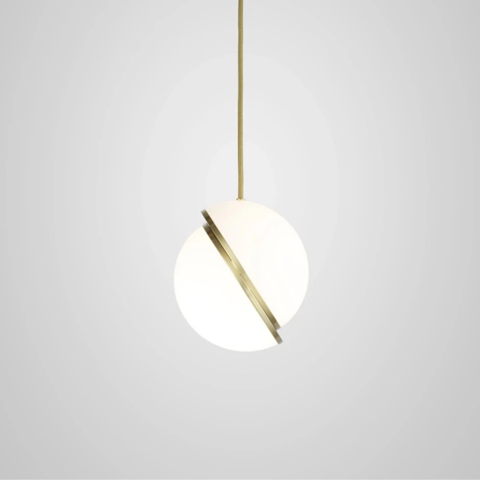 Asymetryczna lampa wisząca Crescent Lee Broom