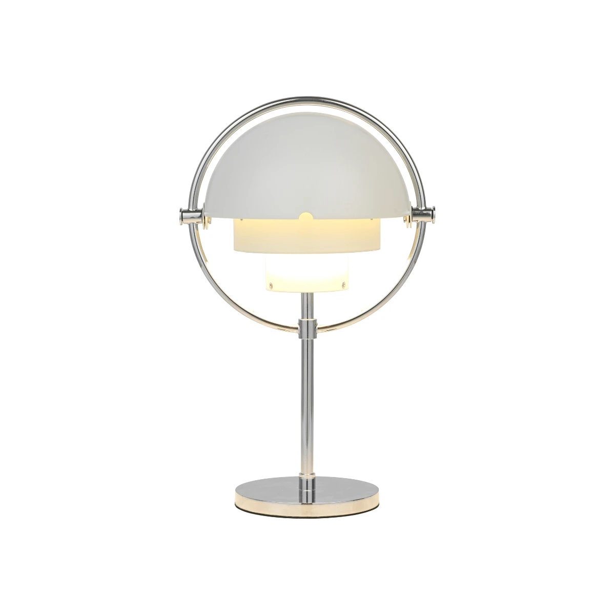 Lampa przenośna Multi-Lite Chrome-White Gubi