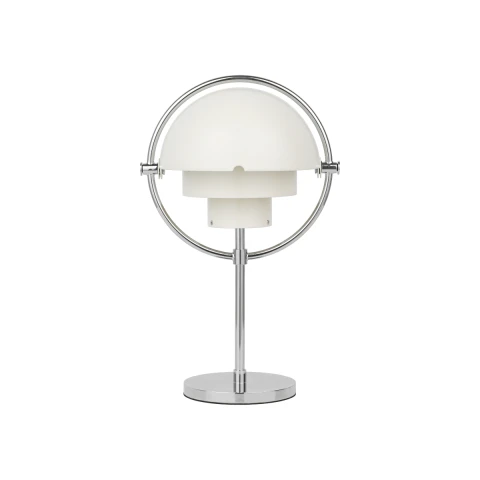 Lampa przenośna Multi-Lite Chrome-White Gubi
