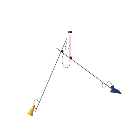 Lampa wisząca VV Cinquanta Mondrian Blue and Yellow