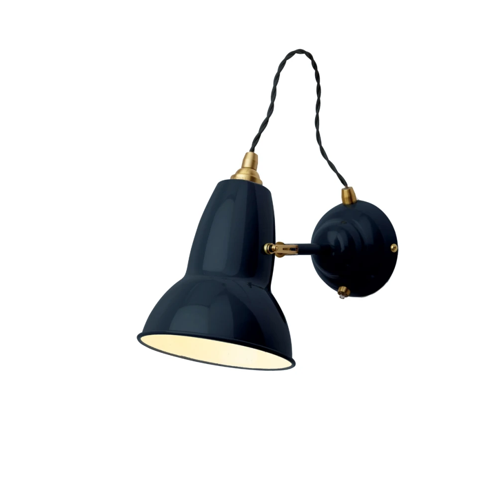 Aluminiowa lampa ścienna Original 1227 Brass Anglepoise