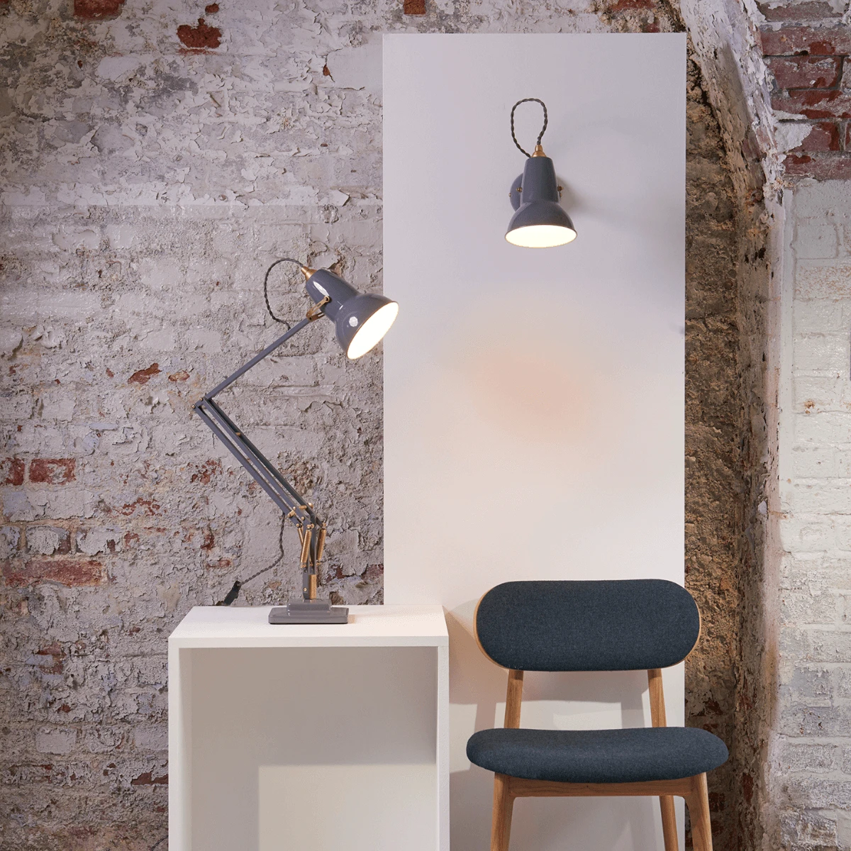 Lampa biurkowa Original 1227 Brass Elephant Grey
