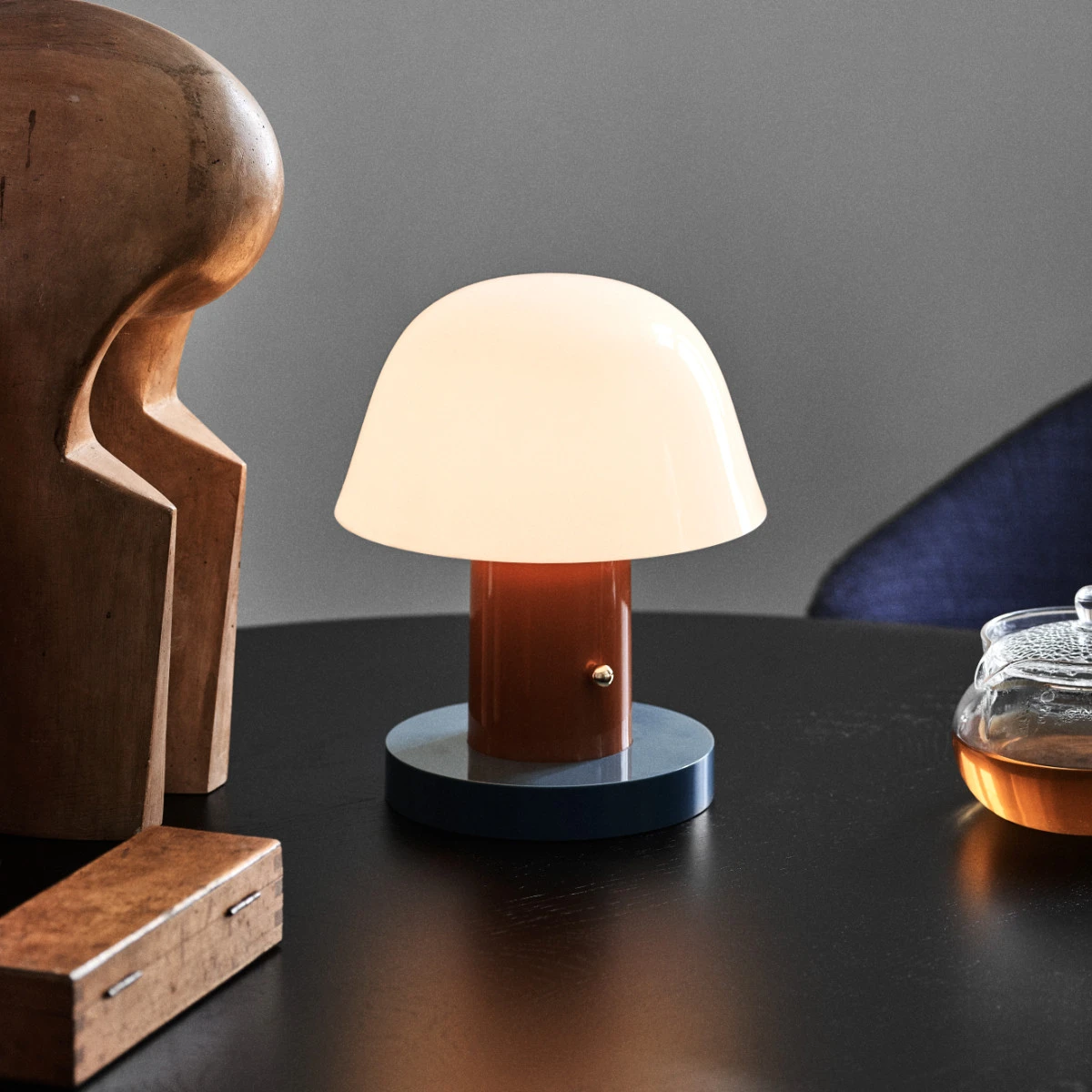 Lampa przenośna Setago JH27 Maroon & Grape &Tradition