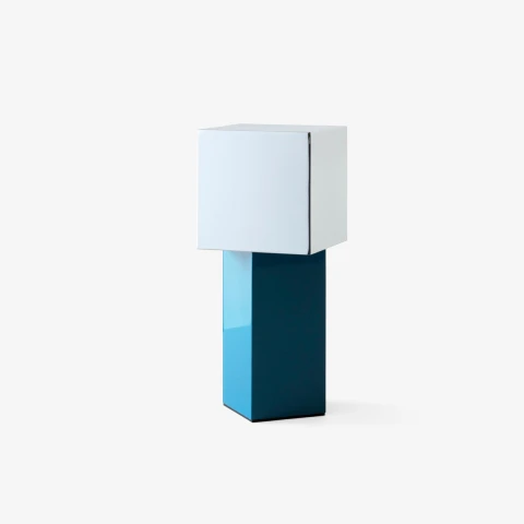 Lampa przenośna Pivot ATD7 Blue Silver &Tradition