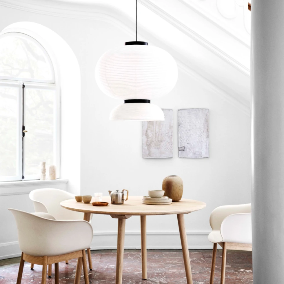 Lampa wisząca Formakami JH5 z papierowym kloszem - &Tradition
