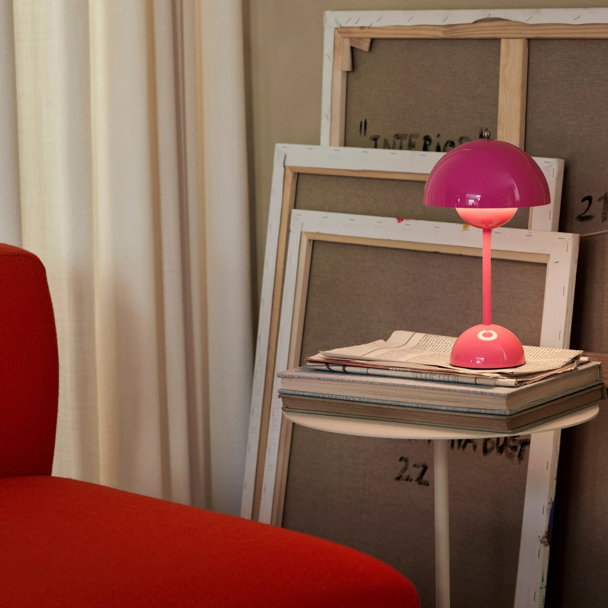 Lampa przenośna Flowerpot VP9 Pink &Tradition