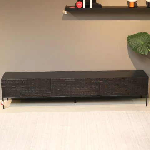 Szafka pod TV Tabwa Ancestors dwudrzwiowa Ethnicraft