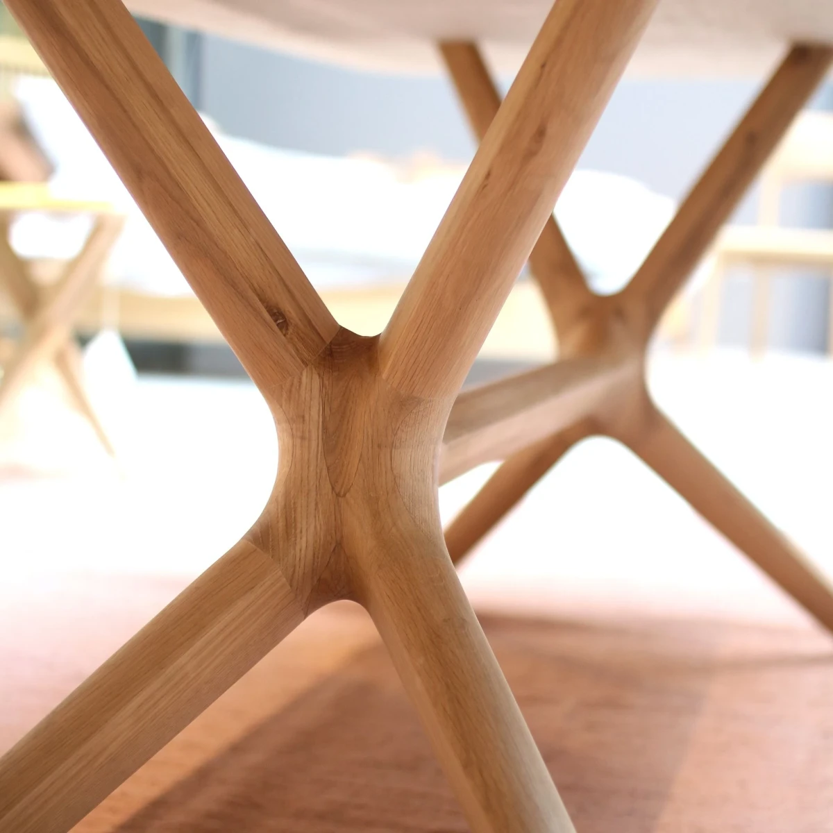 Stół dębowy X 224x100cm Ethnicraft