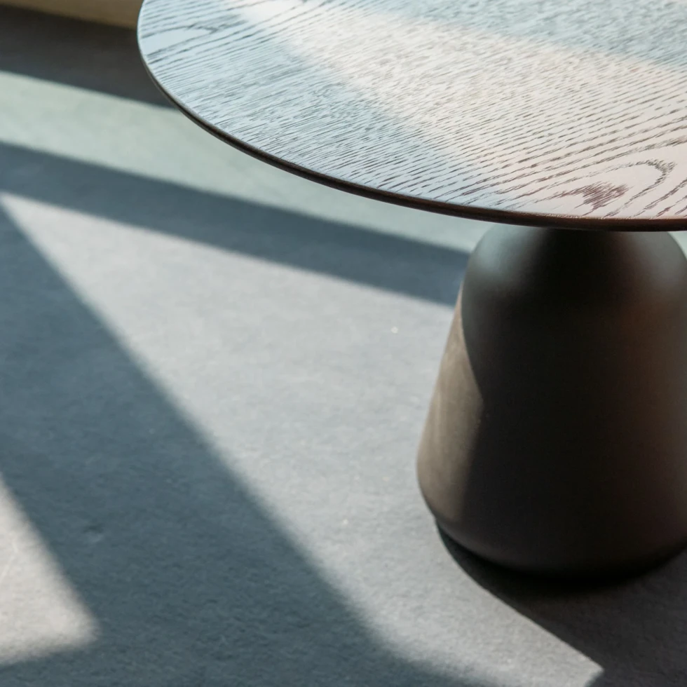 Stolik kawowy Coin Low Dark Brown