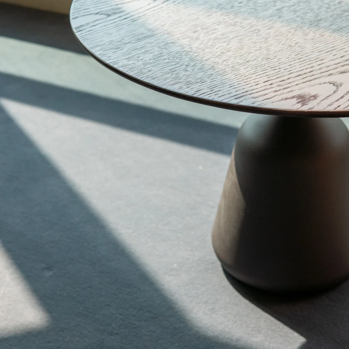 Stolik kawowy Coin Low Dark Brown