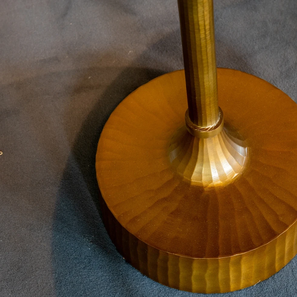 Stolik boczny Mace antique brass