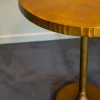 Stolik boczny Mace antique brass