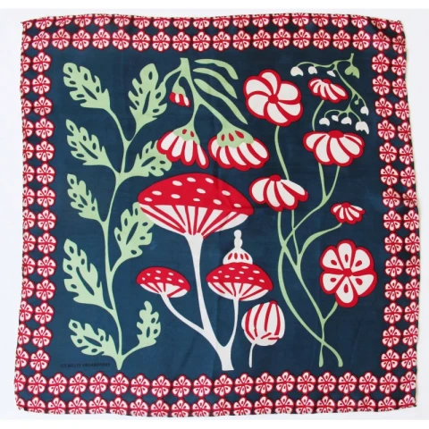 Apaszka jedwabna Mini Alice Marine Navy