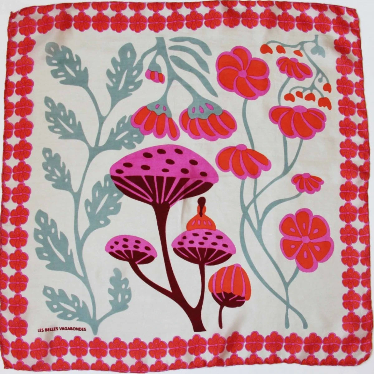 Apaszka jedwabna Mini Alice Orange Apaszka jedwabna Mini Alice Orange