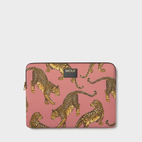 Pokrowiec na laptopa Blush Leopard 13"&14"